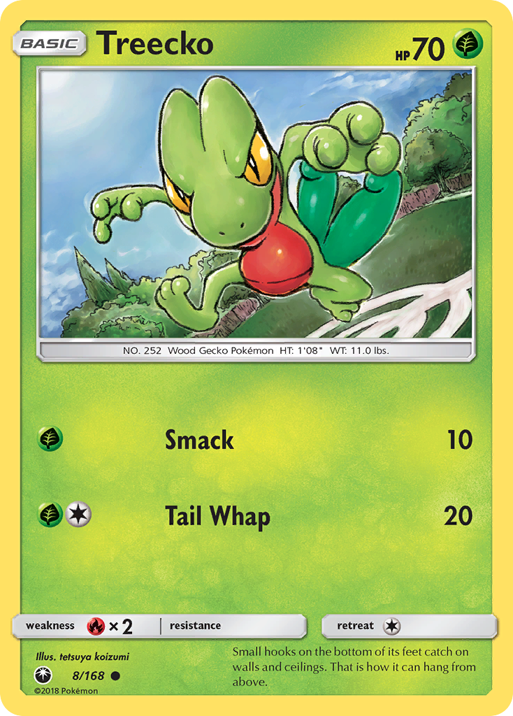 Treecko (8/168) [Sun & Moon: Celestial Storm] | Good Games Morley