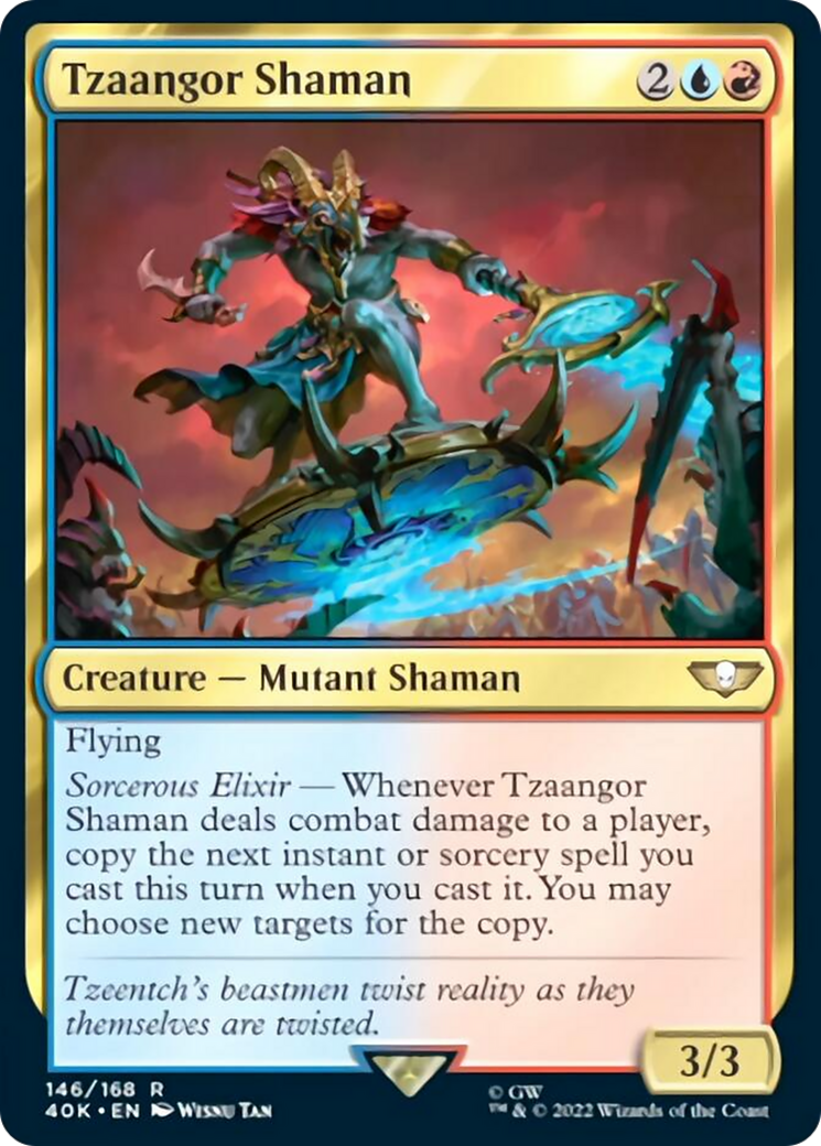 Tzaangor Shaman (Surge Foil) [Warhammer 40,000] | Good Games Morley