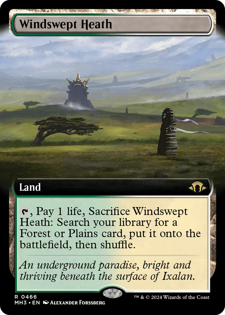 Windswept Heath (Extended Art) [Modern Horizons 3] | Good Games Morley