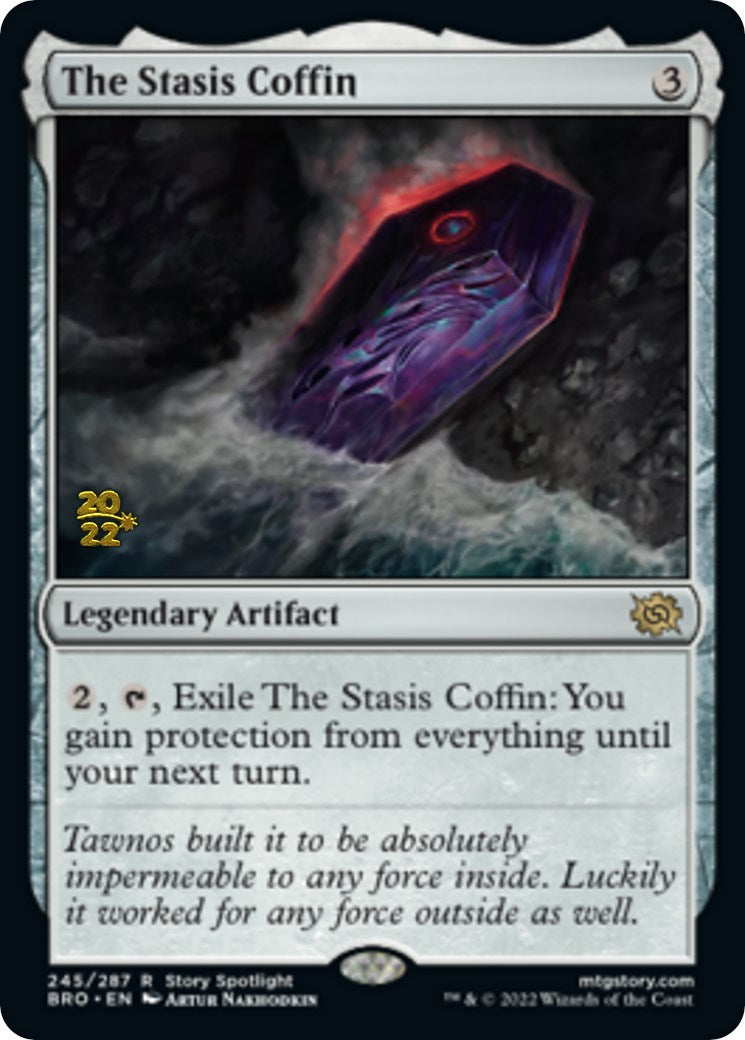 The Stasis Coffin [The Brothers' War Prerelease Promos] | Good Games Morley