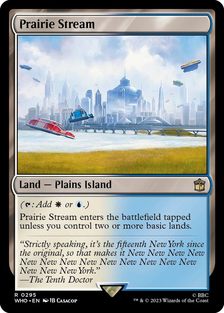 Prairie Stream 295/331 (Universes Beyond: Doctor Who)  | Good Games Morley