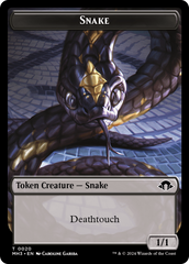 Snake // Energy Reserve Double-Sided Token [Modern Horizons 3 Tokens] | Good Games Morley