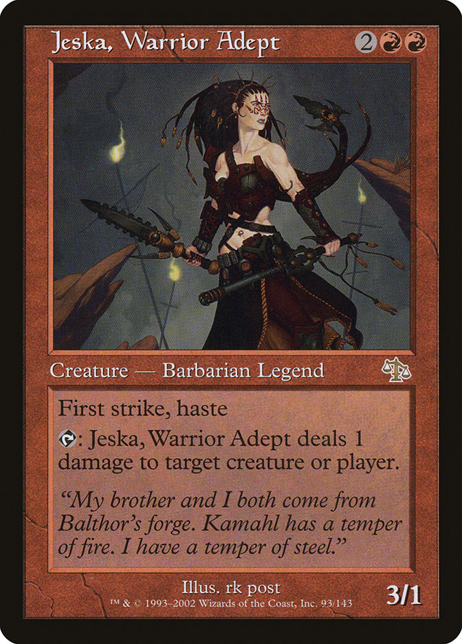 Jeska, Warrior Adept 93/143 (Judgment)  | Good Games Morley