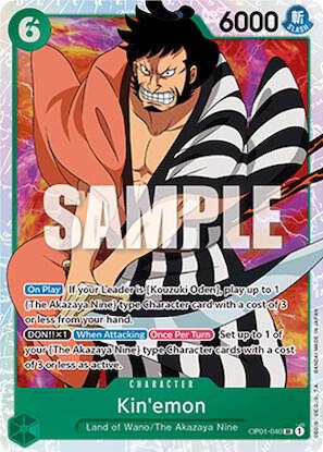 Kinemon OP01-040 (Romance Dawn)  - Foil | Good Games Morley