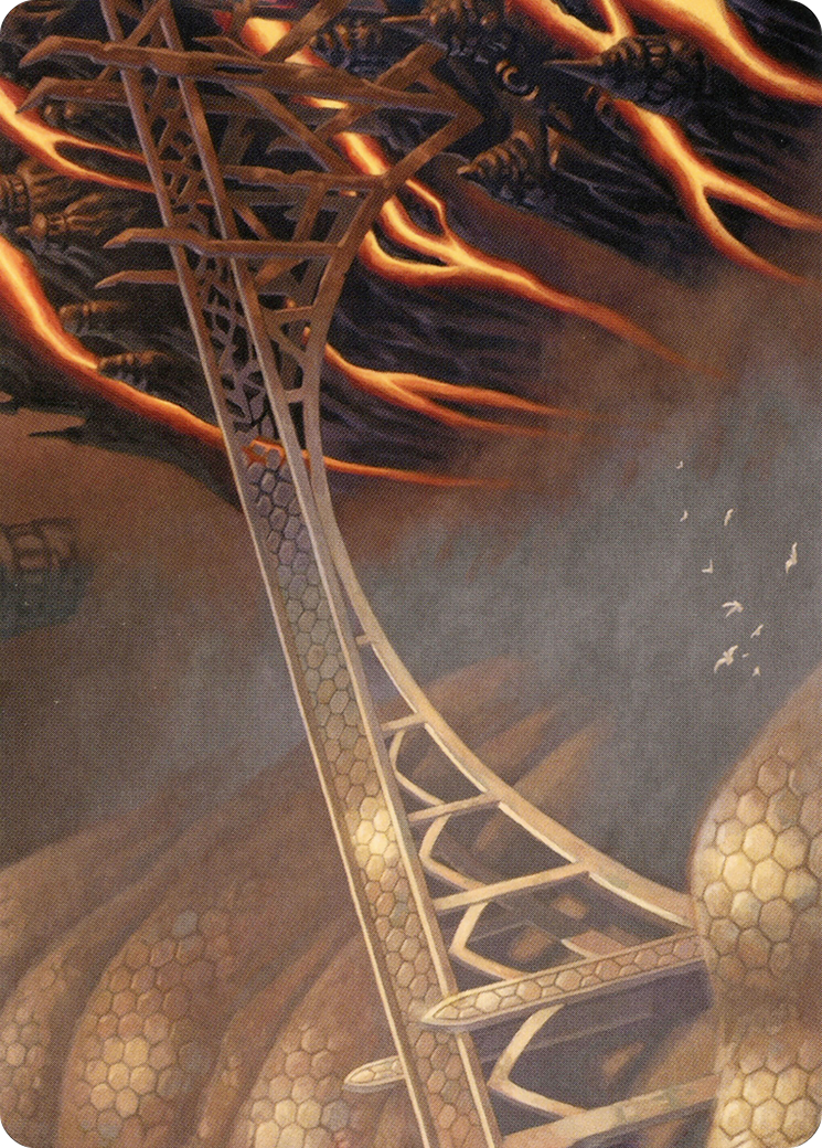 Rustvale Bridge Art Card [Modern Horizons 2 Art Series] | Good Games Morley