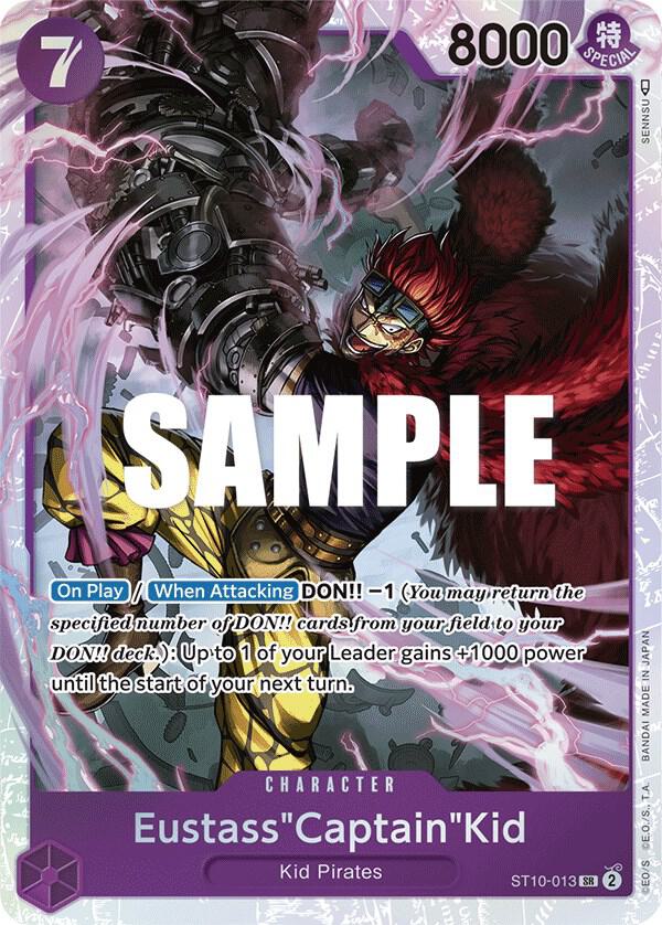 Eustass"Captain"Kid ST10-013 (Ultra Deck: The Three Captains)  - Foil | Good Games Morley