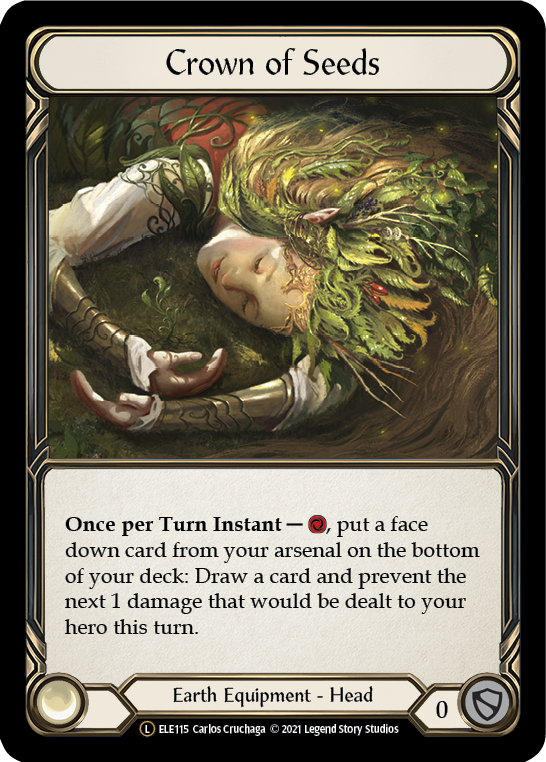 Crown of Seeds [U-ELE115] (Tales of Aria Unlimited)  Unlimited Rainbow Foil | Good Games Morley