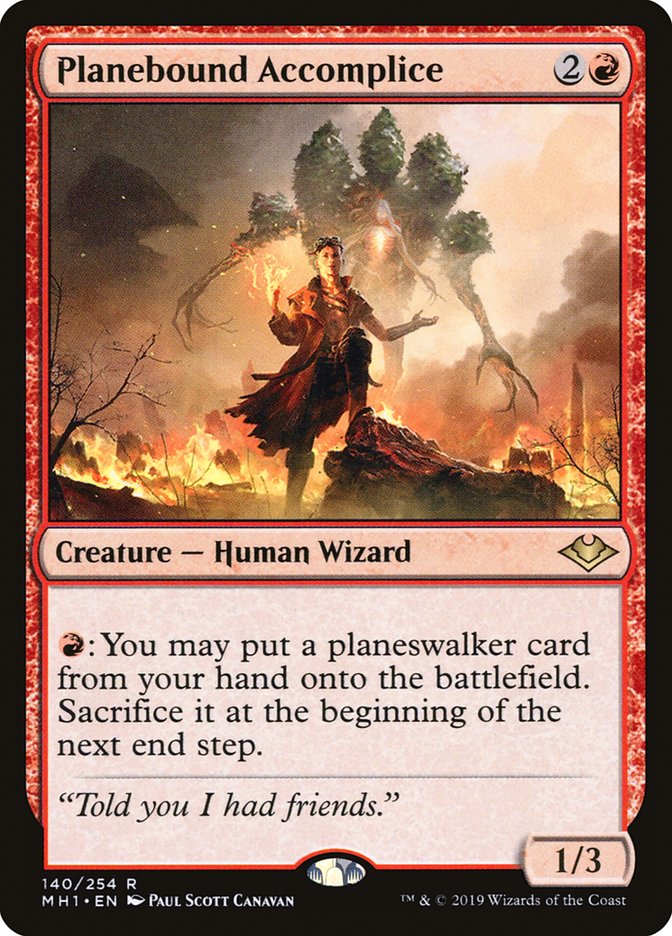 Planebound Accomplice 140/254 (Modern Horizons)  - Foil | Good Games Morley