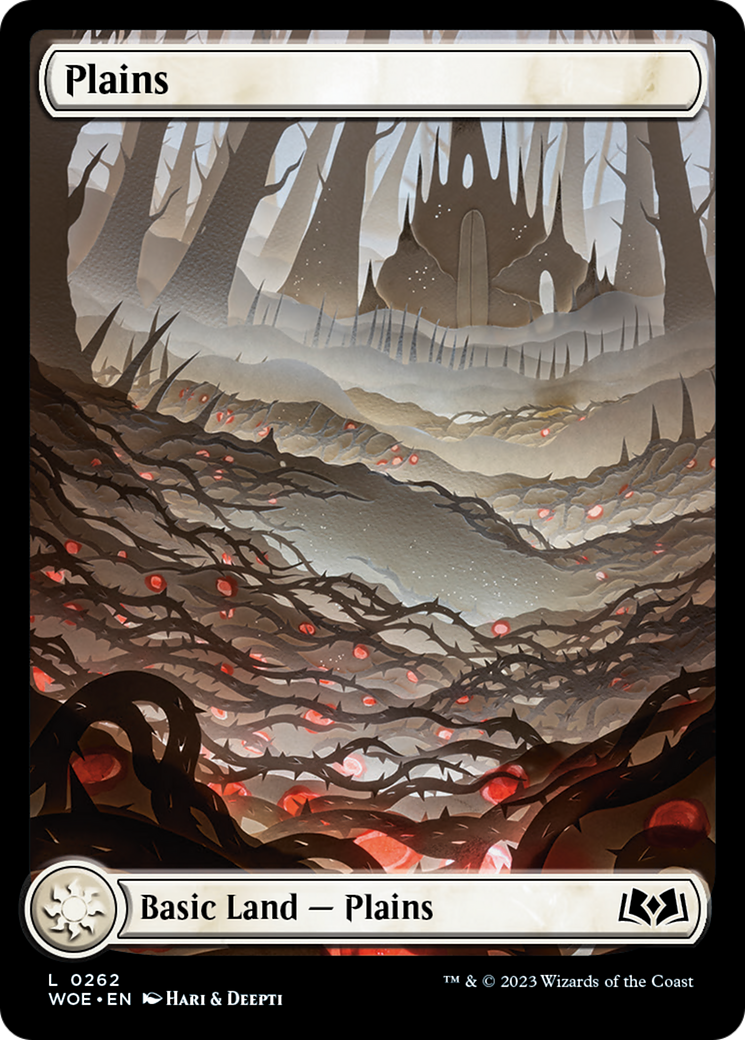 Plains (262) (Full-Art) [Wilds of Eldraine] | Good Games Morley