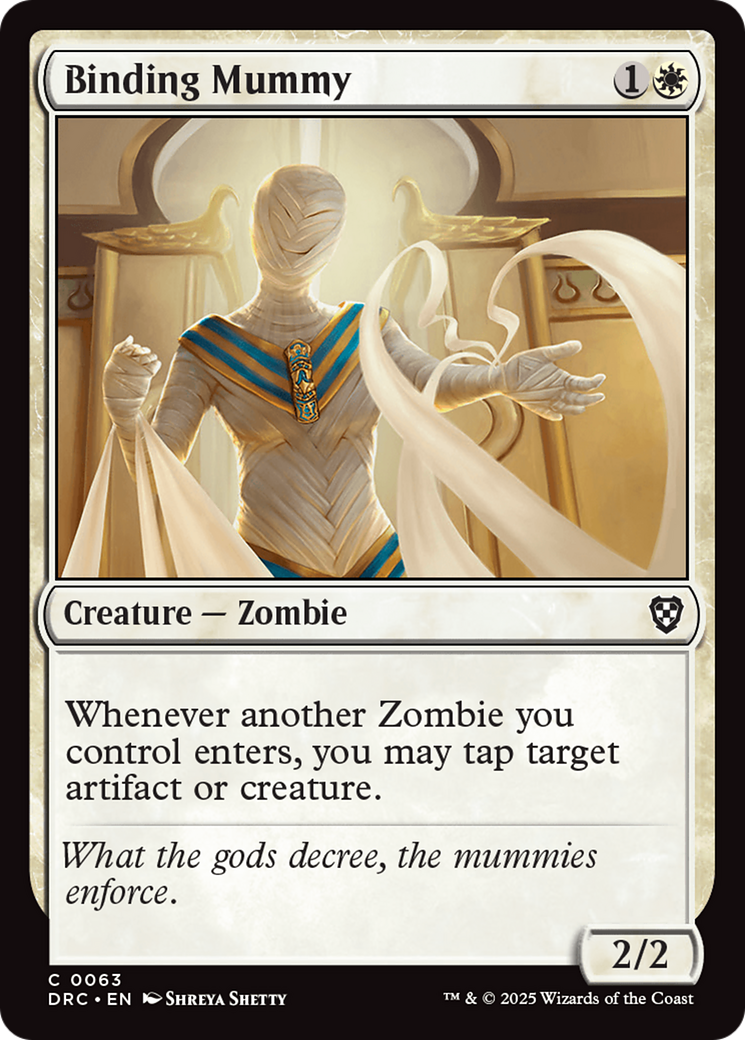 Binding Mummy [Aetherdrift Commander] | Good Games Morley