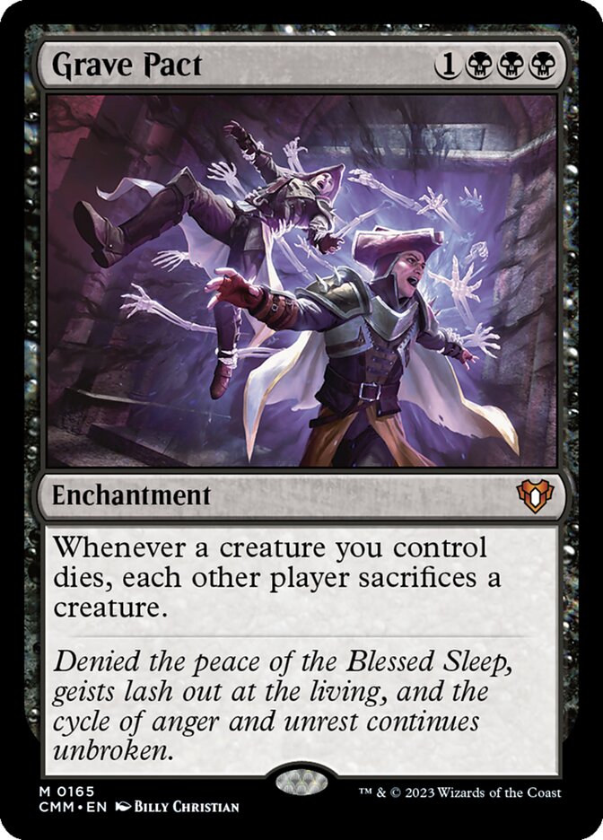 Grave Pact 165/451 (Commander Masters)  - Foil | Good Games Morley