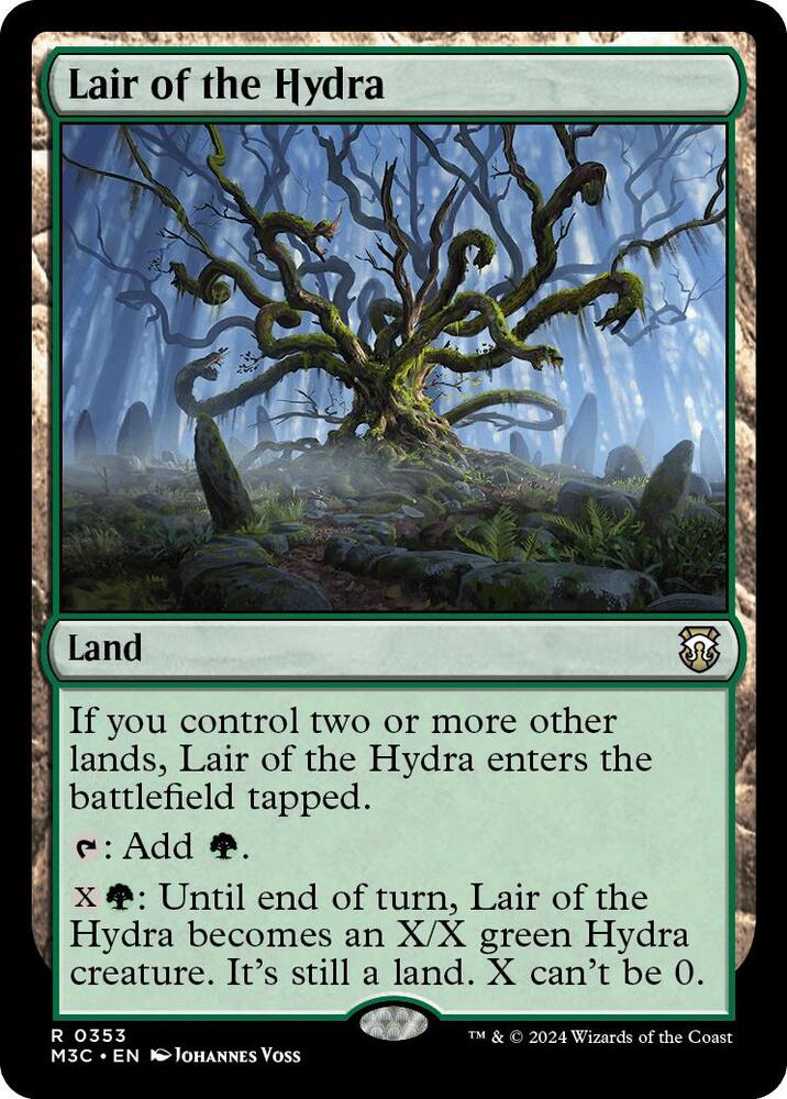 Lair of the Hydra 353/411 (Commander: Modern Horizons 3)  - Ripple Foil | Good Games Morley