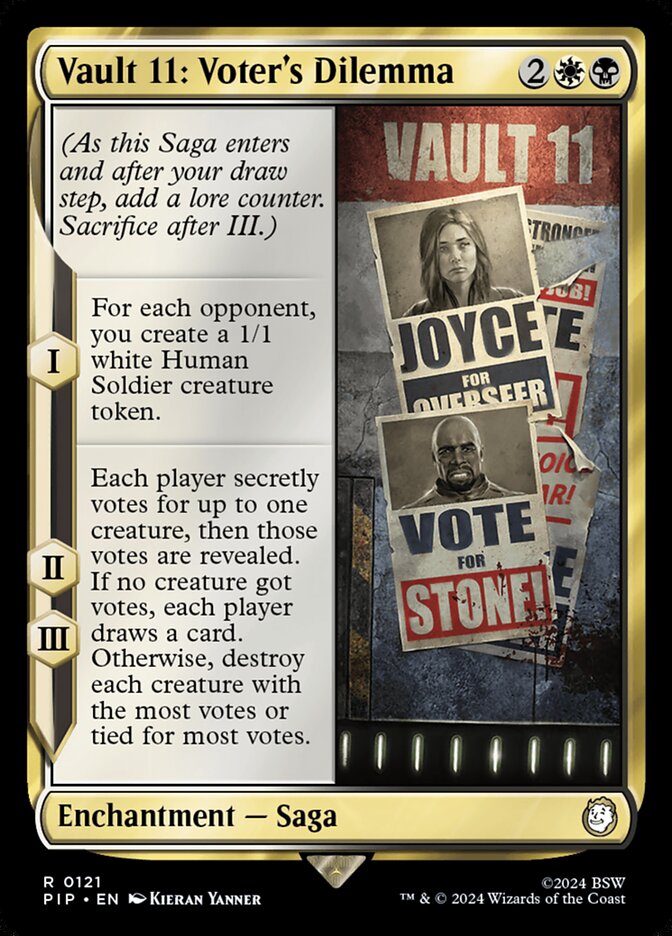 Vault 11: Voter's Dilemma 121 (Universes Beyond: Fallout)  | Good Games Morley