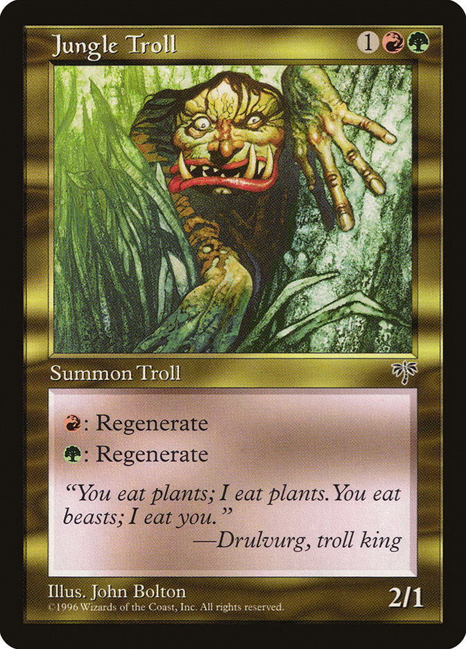 Jungle Troll 269/350 (Mirage)  | Good Games Morley