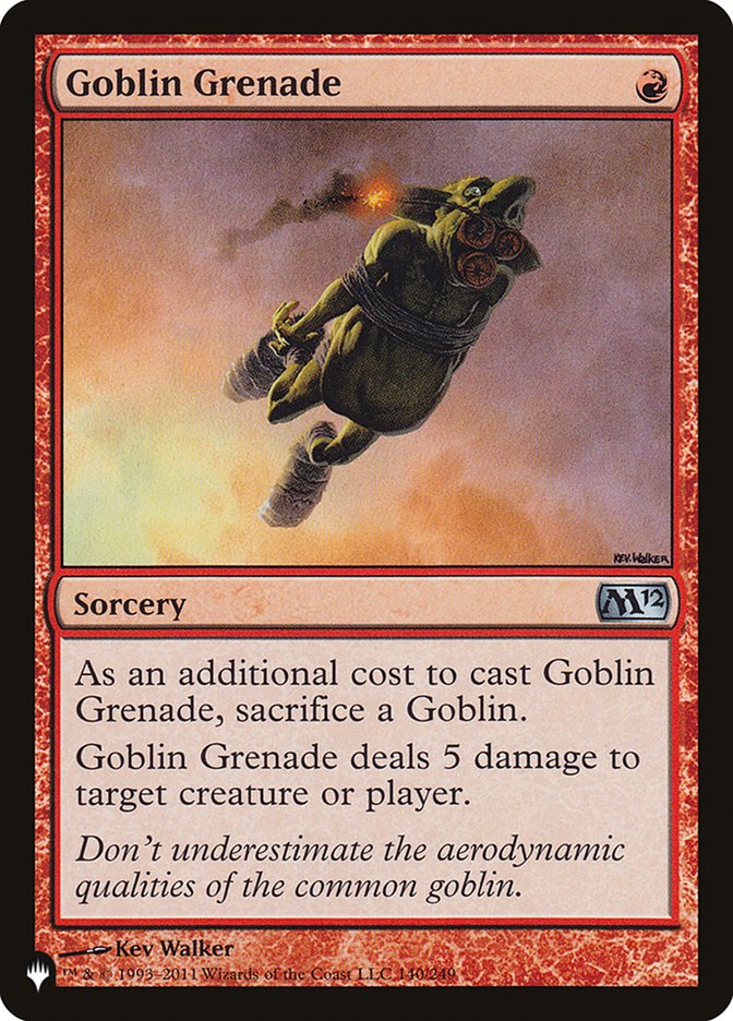 Goblin Grenade [The List] | Good Games Morley