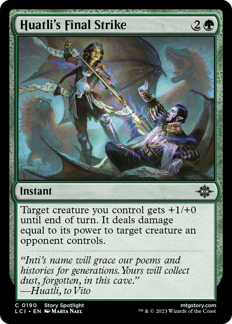 Huatli's Final Strike [The Lost Caverns of Ixalan] | Good Games Morley