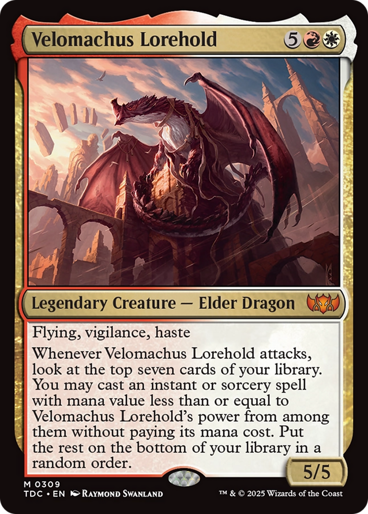 Velomachus Lorehold [Tarkir: Dragonstorm Commander] | Good Games Morley