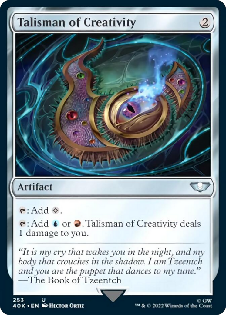 Talisman of Creativity (Surge Foil) [Warhammer 40,000] | Good Games Morley