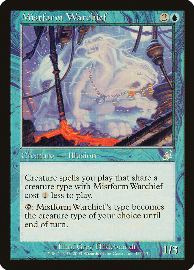 Mistform Warchief 43/143 (Scourge)  | Good Games Morley