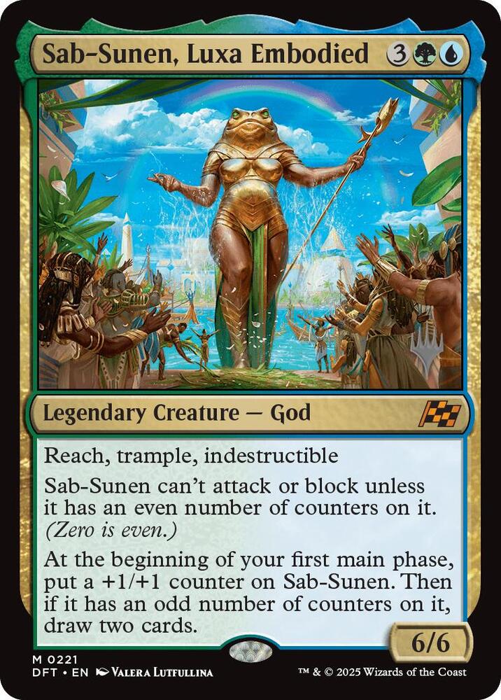 Sab Sunen Luxa Embodied 221 (Promo Pack: Aetherdrift)  - Foil | Good Games Morley