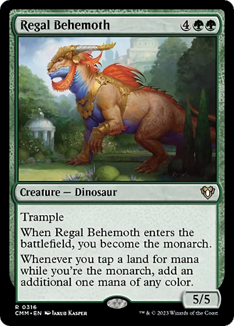 Regal Behemoth [Commander Masters] | Good Games Morley