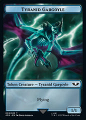 Tyranid (017) // Tyranid Gargoyle Double-Sided Token (Surge Foil) [Warhammer 40,000 Tokens] | Good Games Morley
