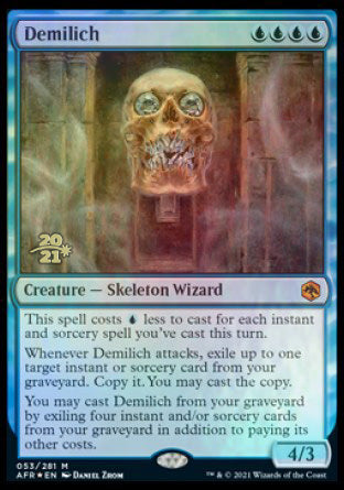 Demilich [Dungeons & Dragons: Adventures in the Forgotten Realms Prerelease Promos] | Good Games Morley