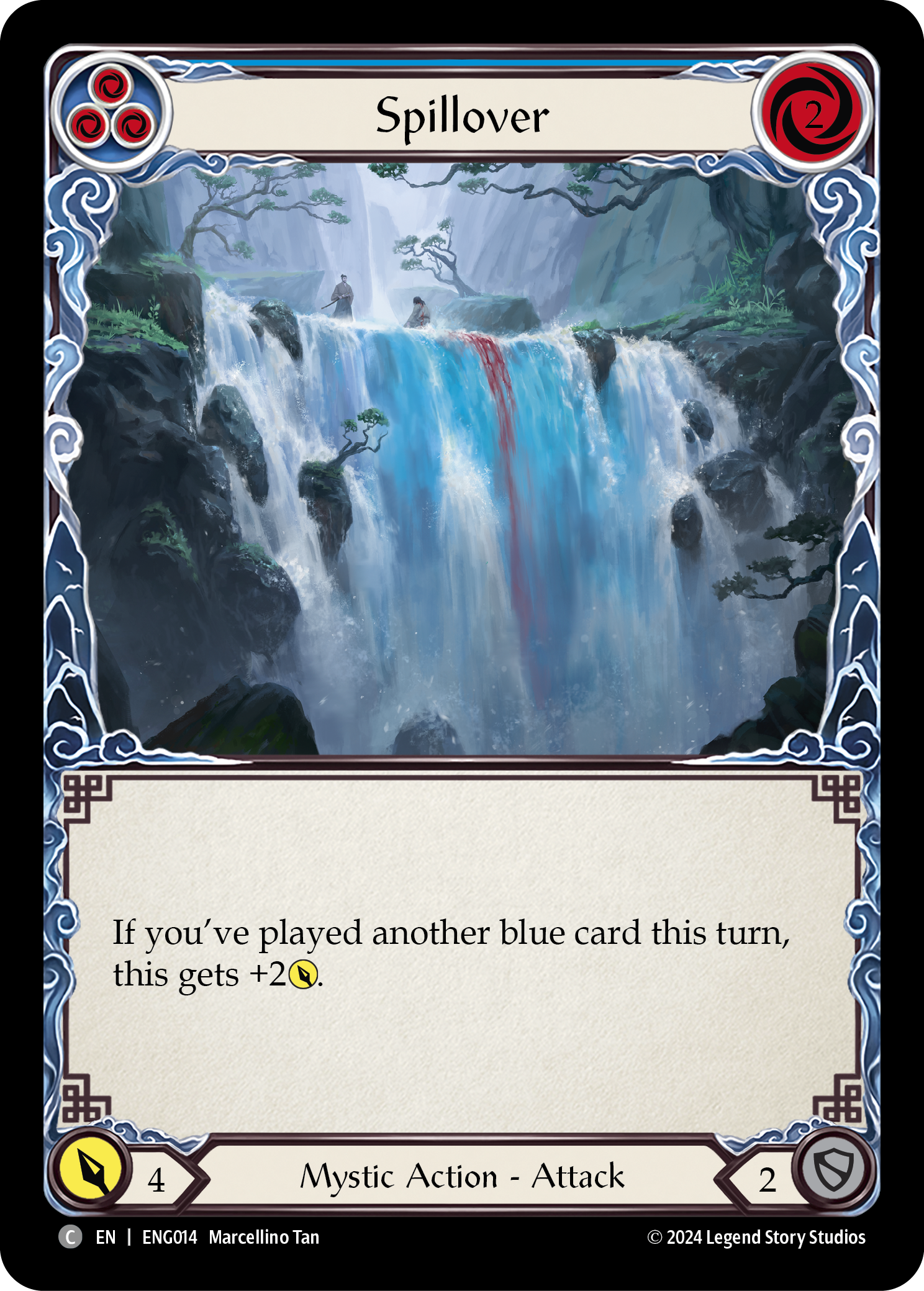 Spillover [ENG014] (Part the Mistveil Enigma Blitz Deck) | Good Games Morley