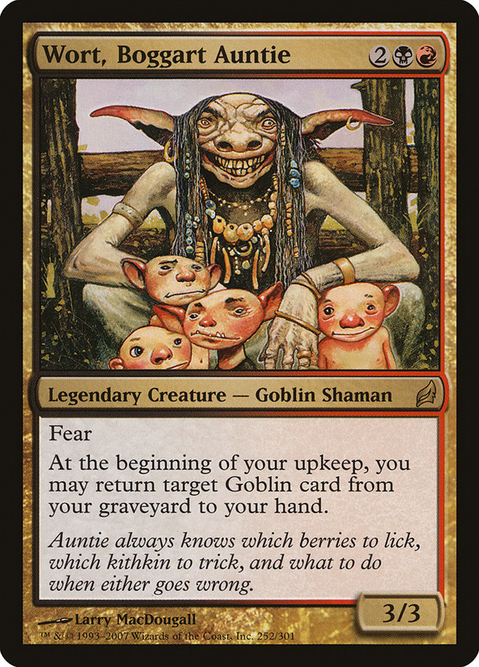 Wort, Boggart Auntie 252/301 (Lorwyn)  | Good Games Morley