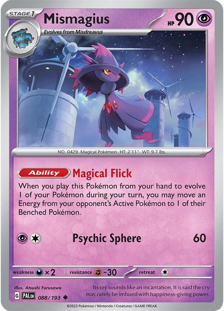 Mismagius (088/193) [Scarlet & Violet: Paldea Evolved] | Good Games Morley