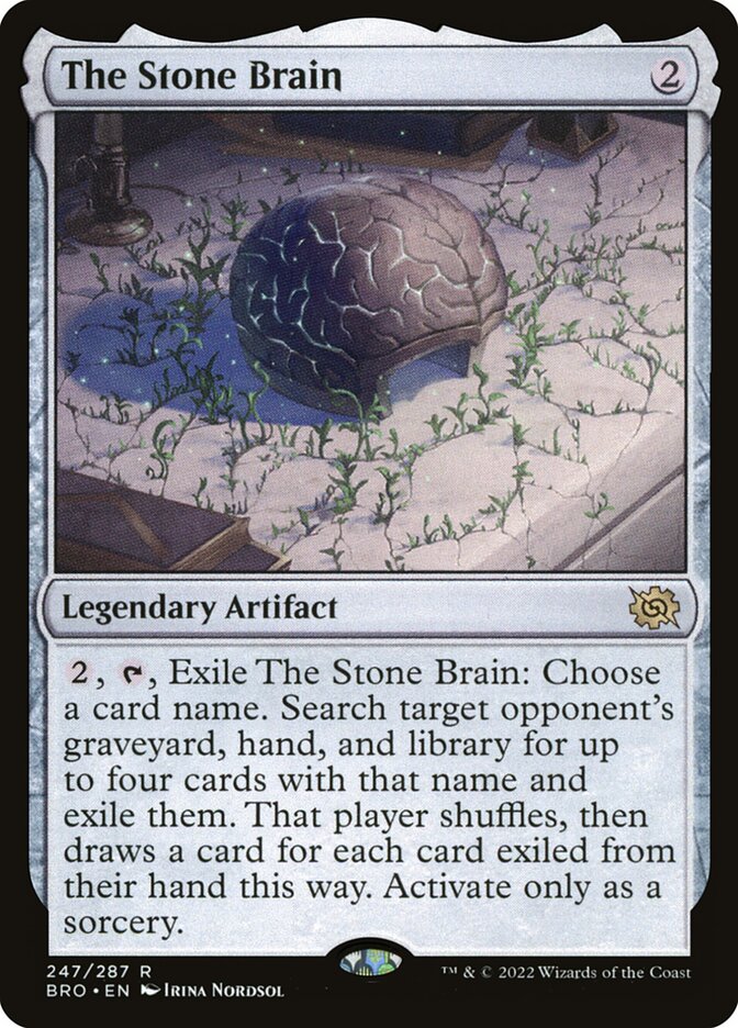The Stone Brain 247/287 (The Brothers' War)  | Good Games Morley