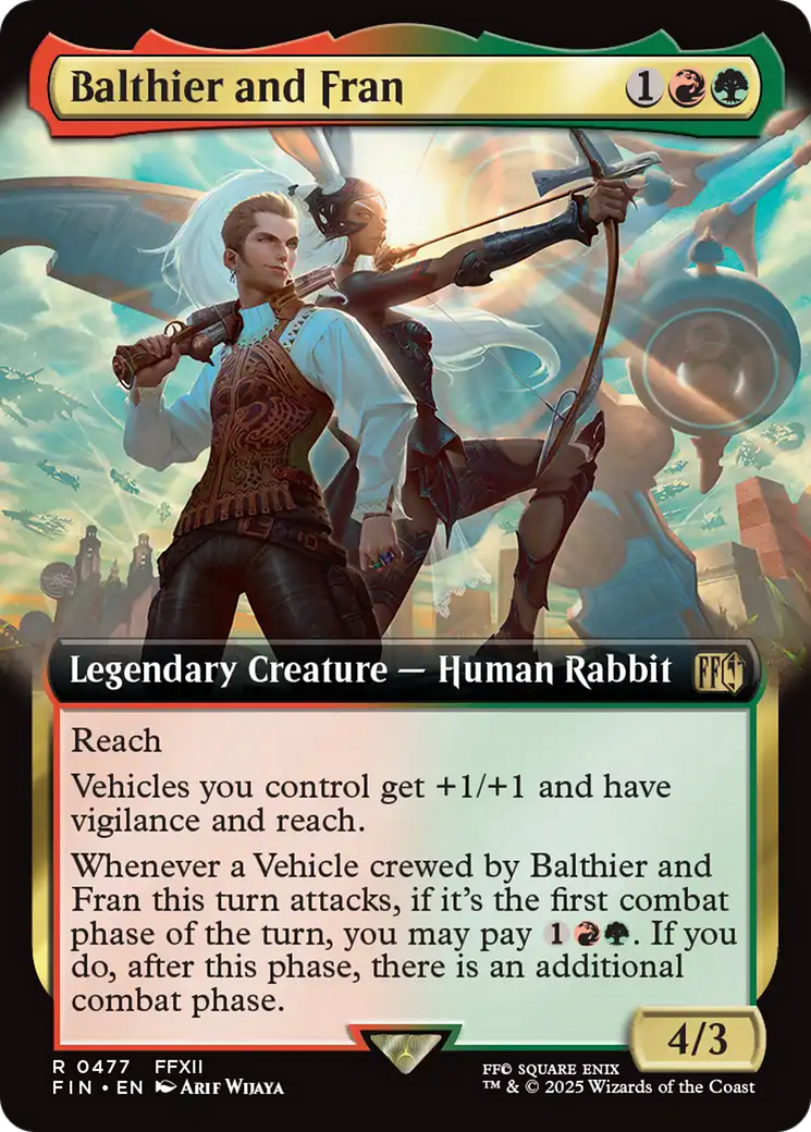 Balthier and Fran (Extended Art) [FINAL FANTASY] | Good Games Morley
