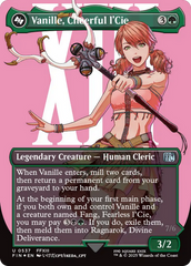 Vanille, Cheerful l'Cie // Ragnarok, Divine Deliverance (Borderless) (Surge Foil) [FINAL FANTASY] | Good Games Morley