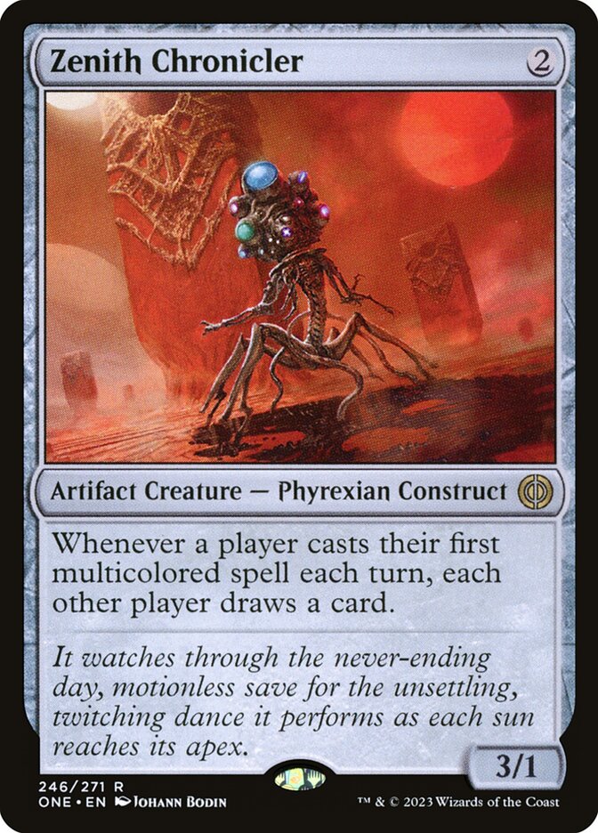 Zenith Chronicler 246/271 (Phyrexia: All Will Be One)  | Good Games Morley
