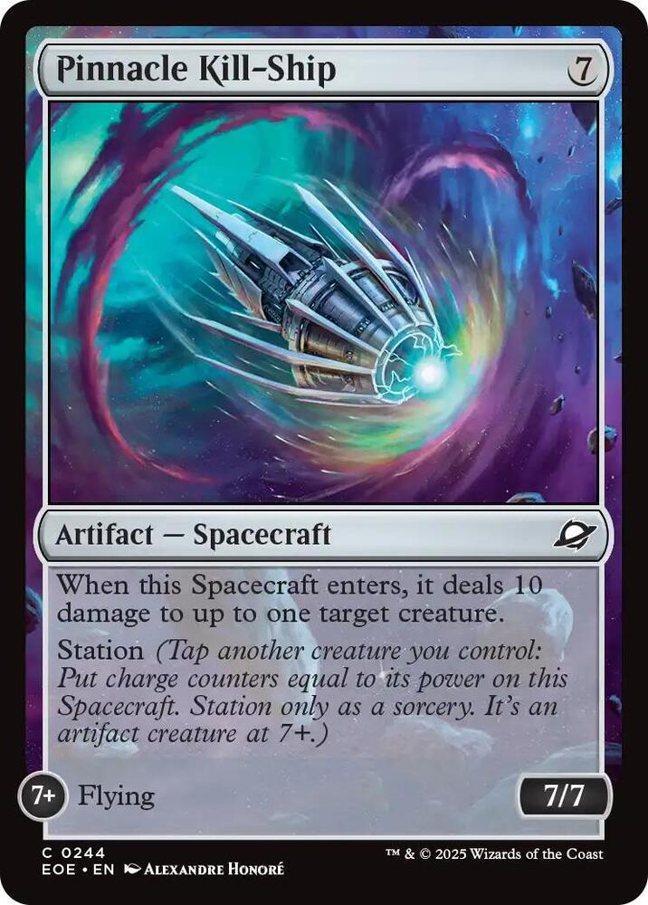 Pinnacle Kill-Ship 244/276 (Edge of Eternities)  - Foil | Good Games Morley