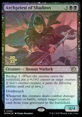 Archpriest of Shadows [March of the Machine Prerelease Promos] | Good Games Morley