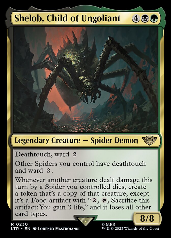Shelob Child of Ungoliant 230 (Universes Beyond: The Lord of the Rings: Tales of Middle-earth)  | Good Games Morley
