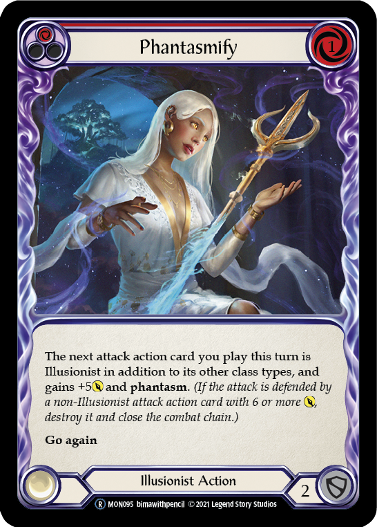 Phantasmify (Red) [U-MON095-RF] (Monarch Unlimited)  Unlimited Rainbow Foil | Good Games Morley