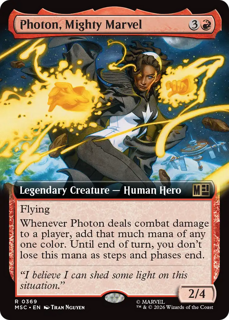 Photon, Mighty Marvel (Extended Art) [Marvel Super Heroes Commander] | Good Games Morley