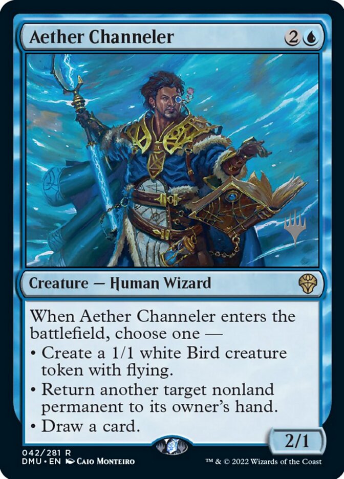 Aether Channeler (Promo Pack) [Dominaria United Promos] | Good Games Morley