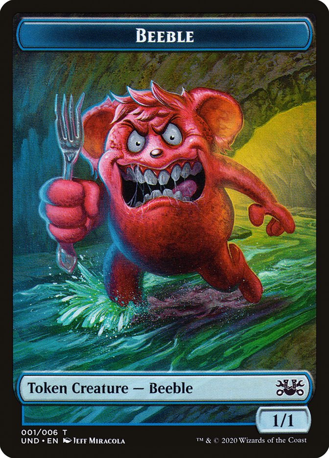 Beeble // Squirrel Double-Sided Token [Unsanctioned Tokens] | Good Games Morley