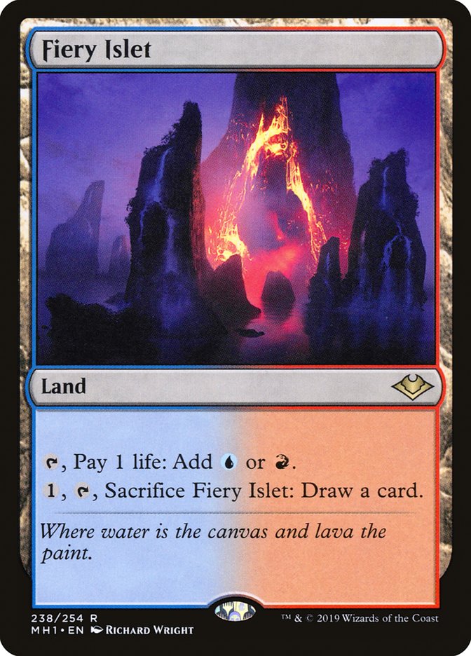 Fiery Islet 238 (Modern Horizons)  - Foil | Good Games Morley