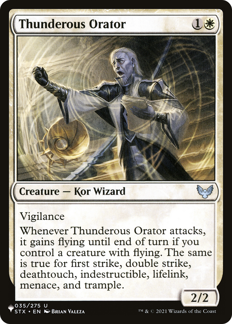 Thunderous Orator [The List] | Good Games Morley