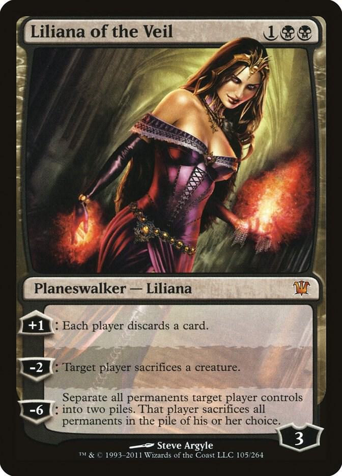 Liliana of the Veil 105/264 (Innistrad)  - Foil | Good Games Morley