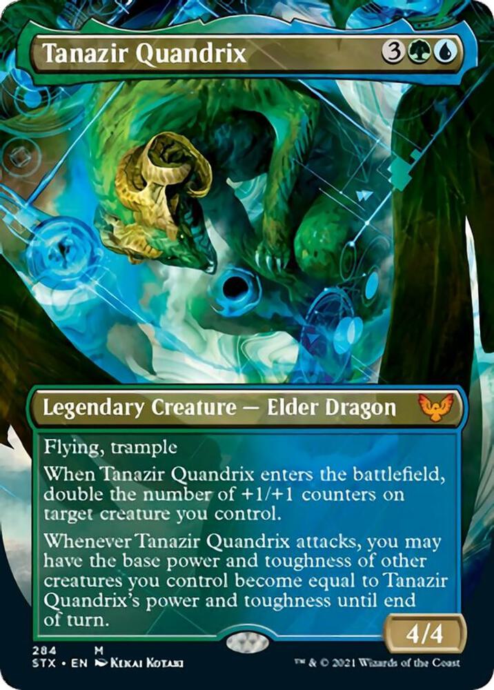 Tanazir Quandrix Borderless 284 (Strixhaven: School of Mages)  | Good Games Morley