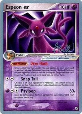 Espeon ex (102/115) (Eeveelutions - Jimmy Ballard) [World Championships 2006] | Good Games Morley