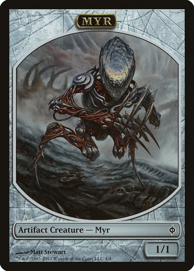 Myr Token [New Phyrexia Tokens] | Good Games Morley