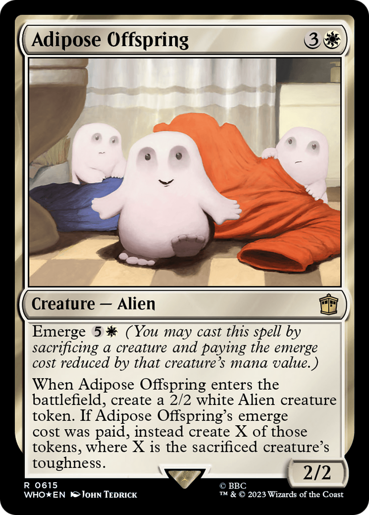 Adipose Offspring (Surge Foil) [Doctor Who] | Good Games Morley