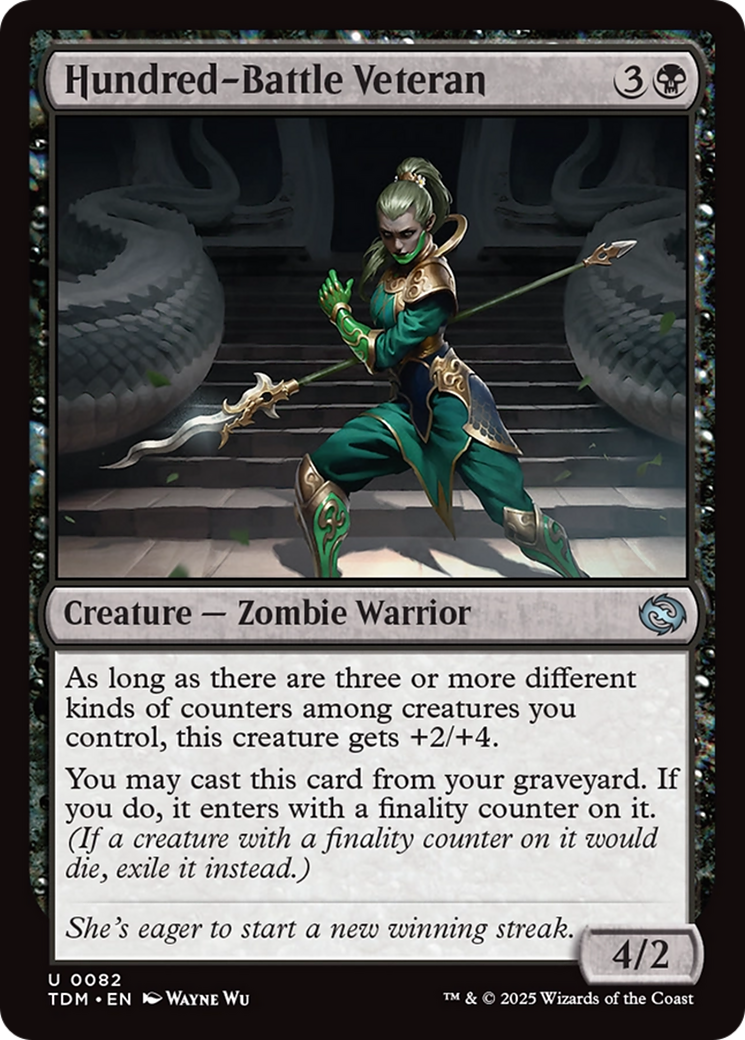 Hundred-Battle Veteran [Tarkir: Dragonstorm] | Good Games Morley