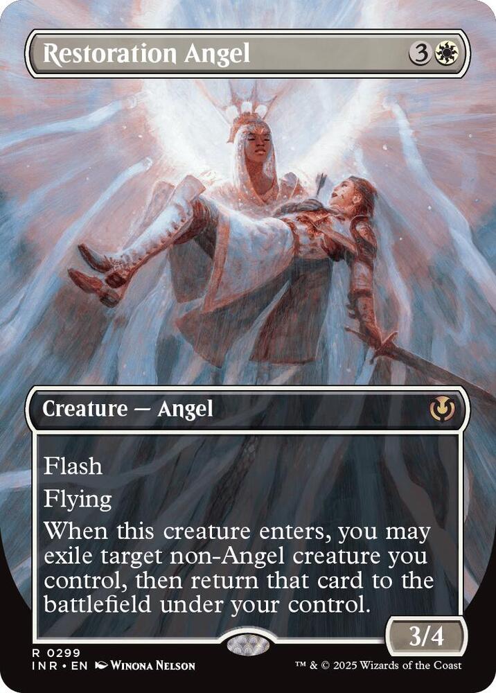 Restoration Angel 299 (Innistrad Remastered)  - Borderless | Good Games Morley